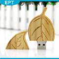 Blattform Holz benutzerdefinierte Logo USB-Stick (TW074)